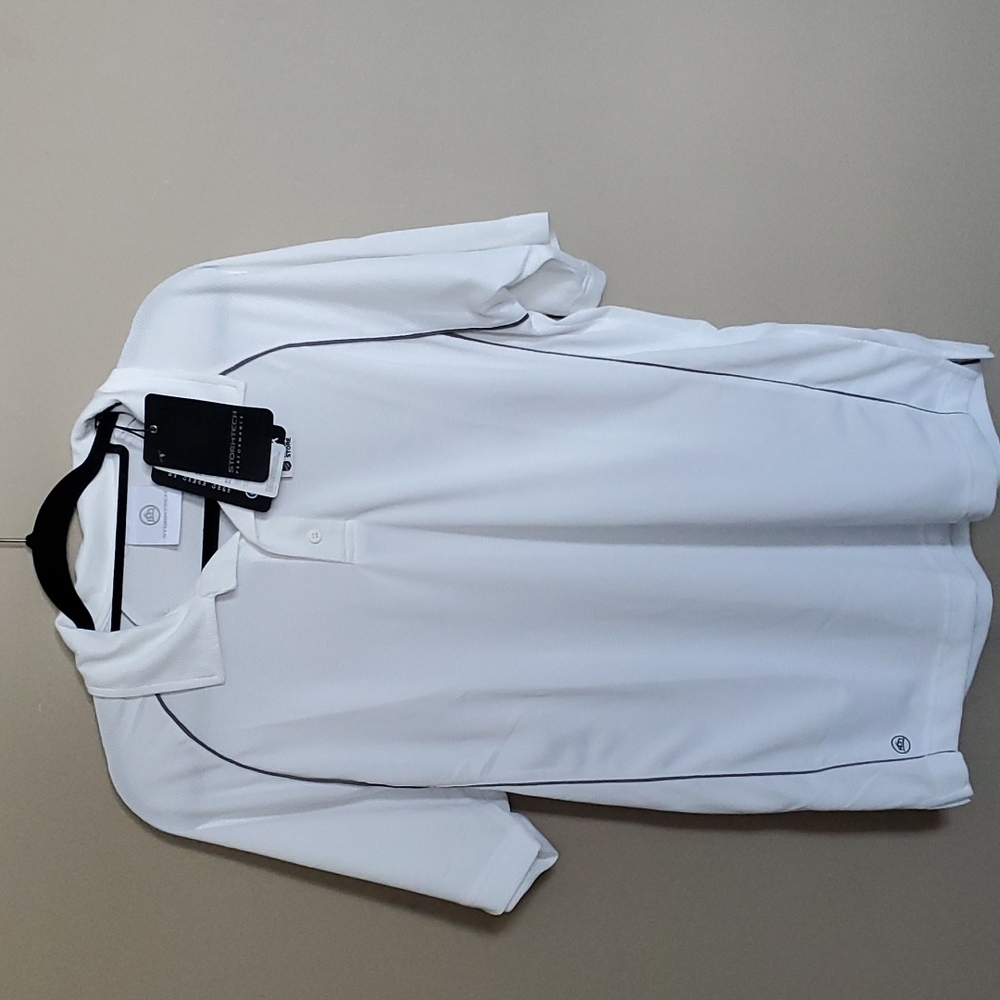 Stormtech short sleeve golf shirt size large
